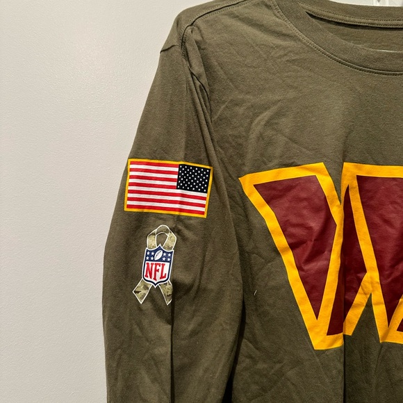 Washington Commanders salute to service long sleeve T-shirt - Picture 2 of 6